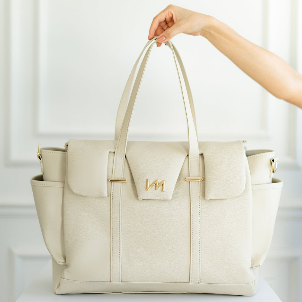 Bolso Maternal Cleo Ella Off White