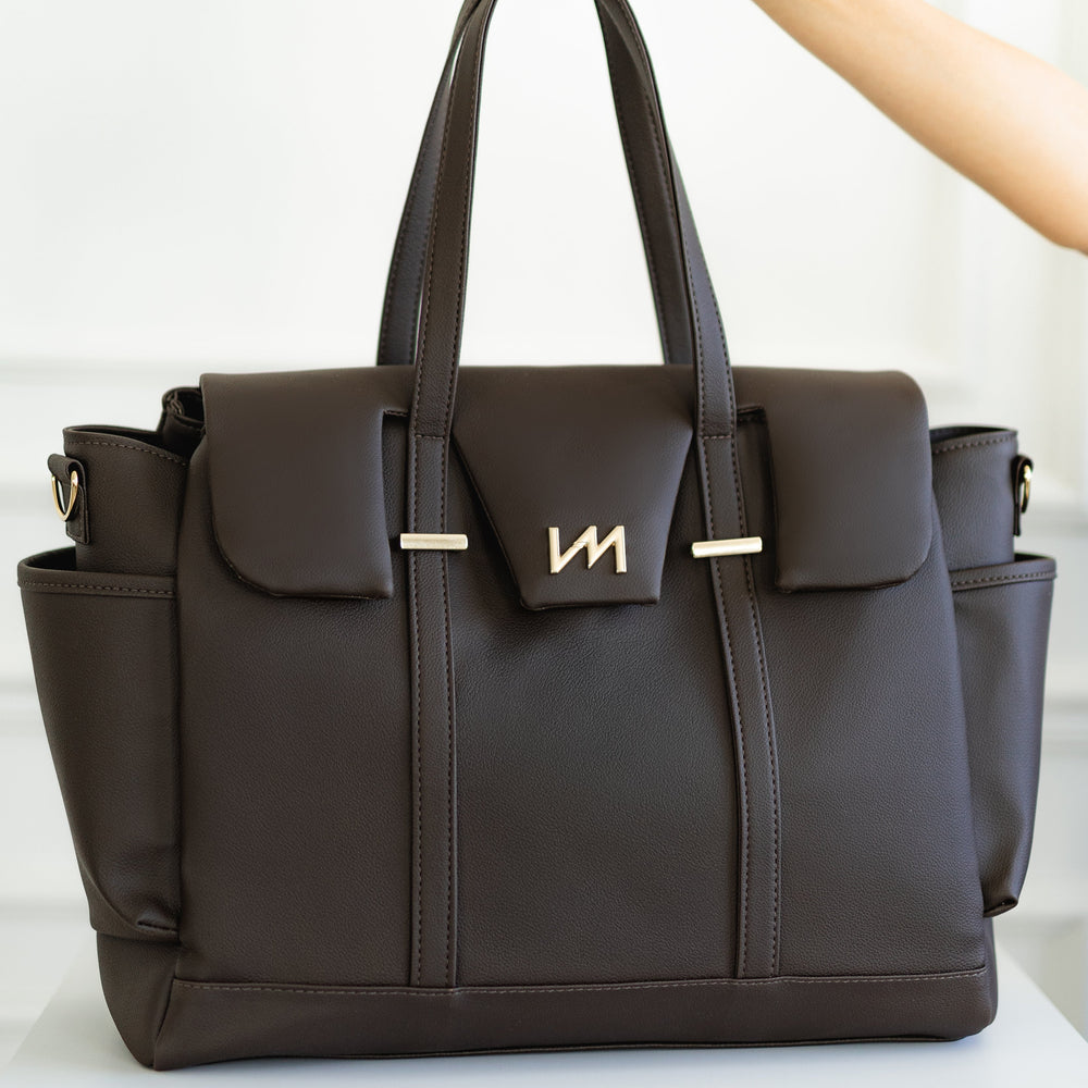 Bolso Maternal Cleo Ella Café