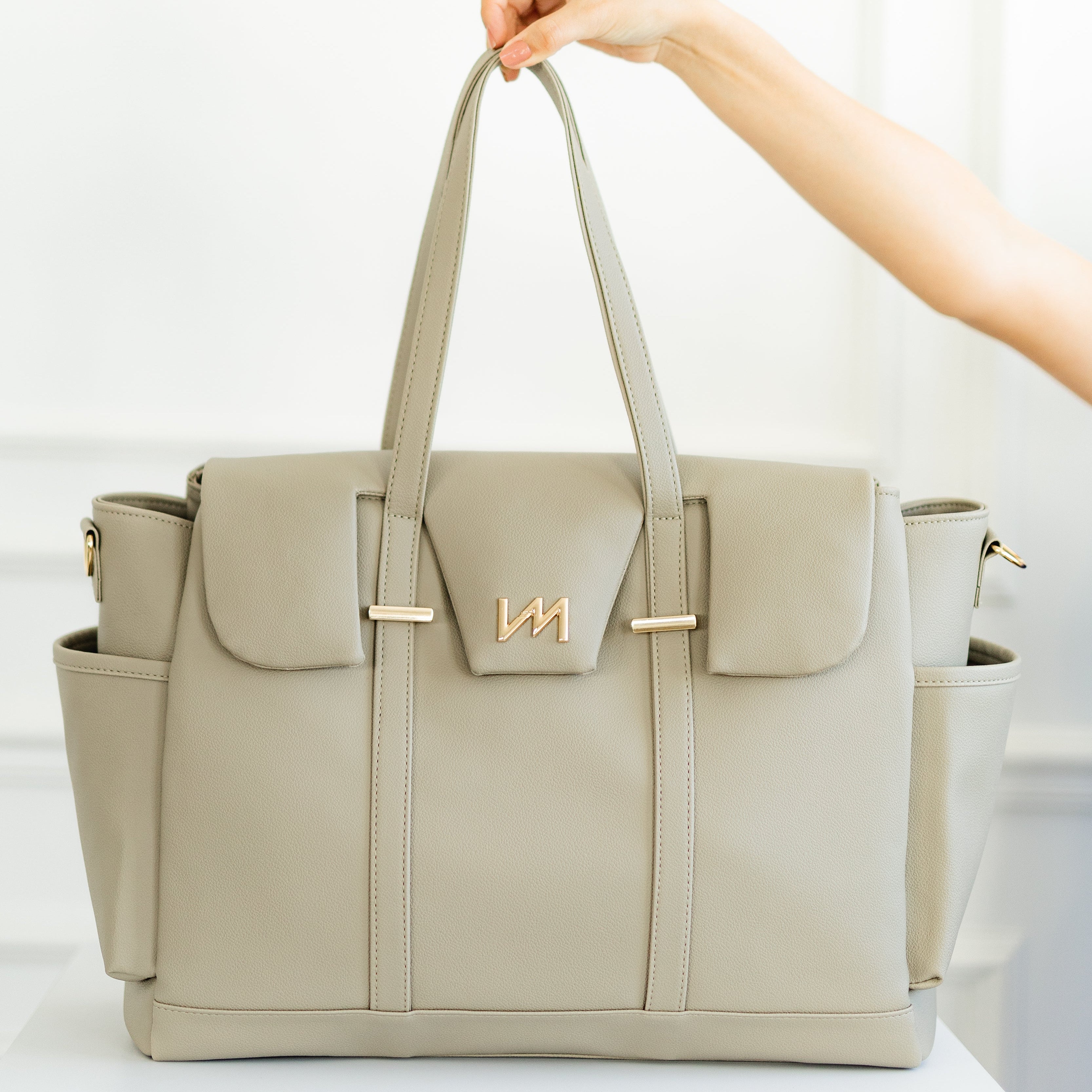 Bolso Maternal Cleo Ella Gris