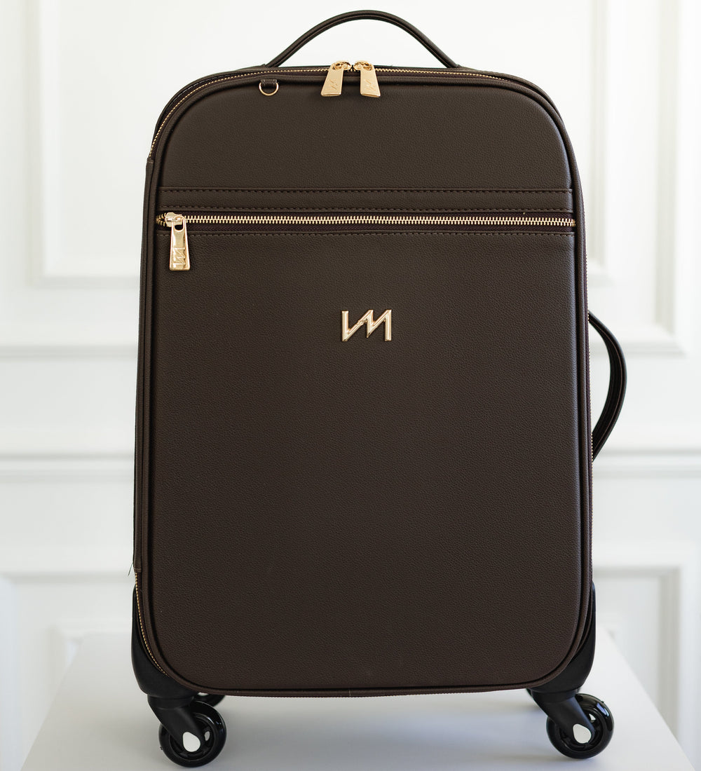 Bolso de maternidad con ruedas Ella Café