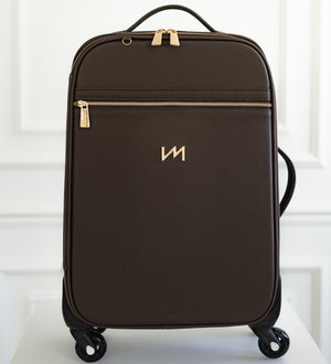 Bolso de maternidad con ruedas Ella Café