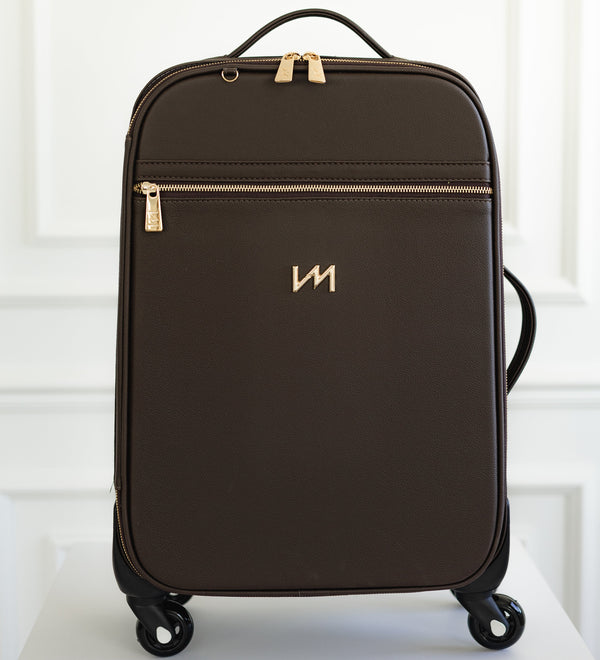 Bolso de maternidad con ruedas Ella Café