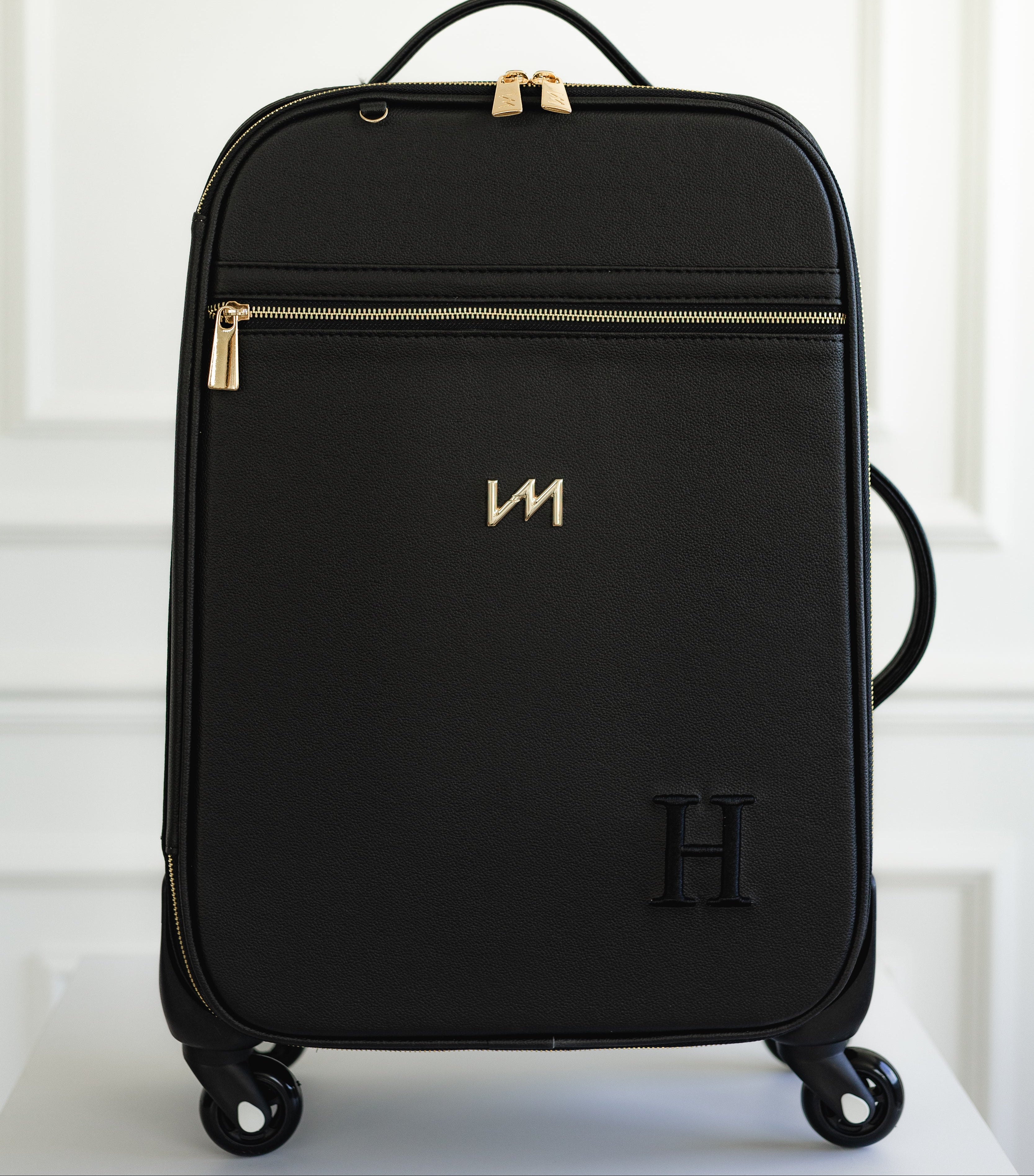 Mala maternidade de Rodinhas Ella Preto