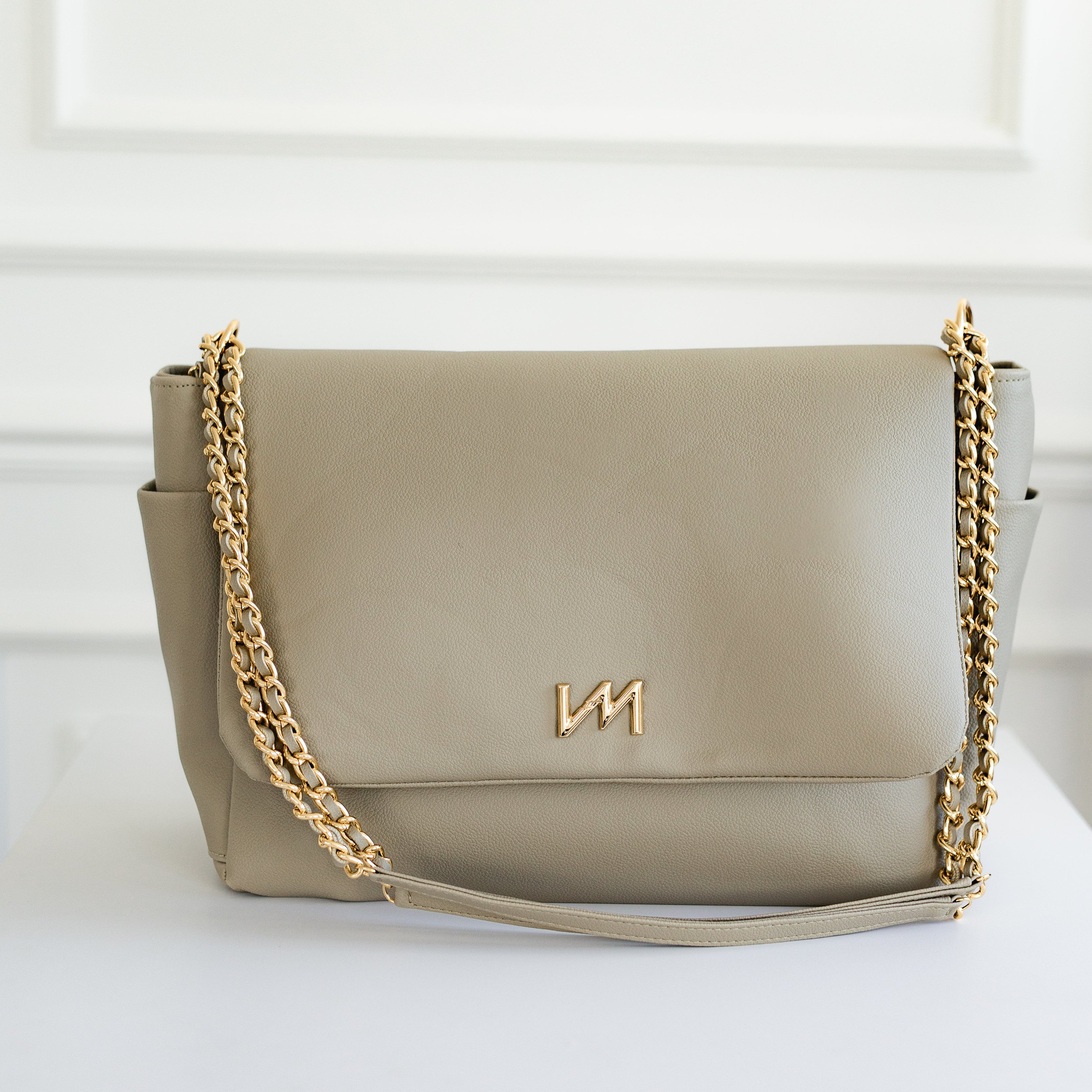 Bolso maternal Kate Ella Gris