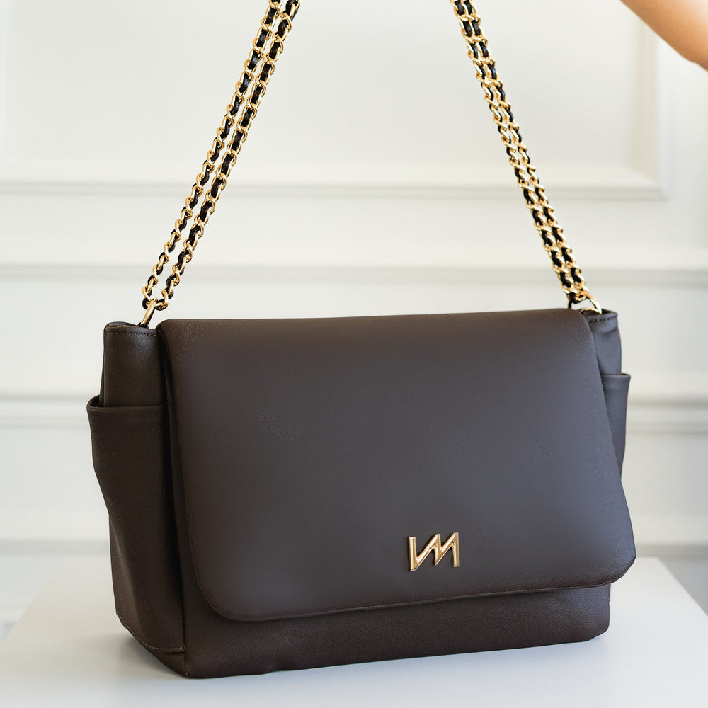 Bolso de maternidad Kate Ella Café