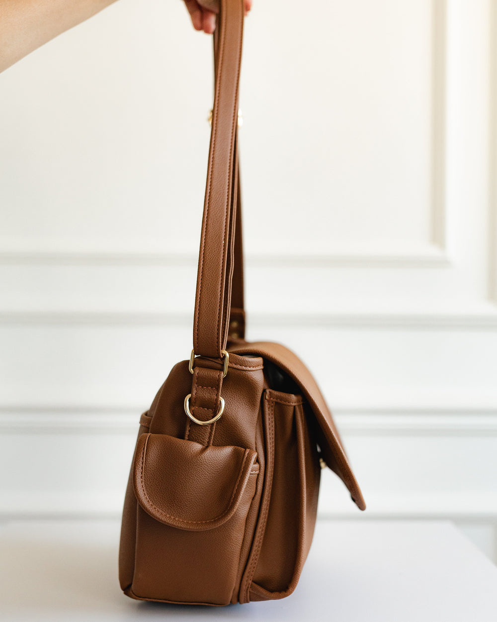 Bolso maternal Louise Mini Ella Caramelo