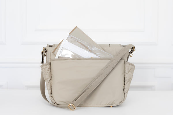 Bolsa maternidade Louise Urban Chic Bege