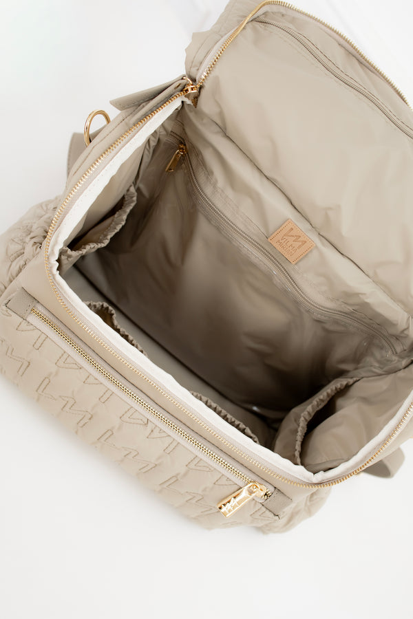 Mochila maternidade Mummy Urban Chic Bege
