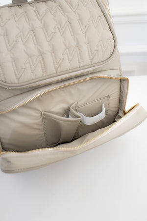 Mochila maternidade  2 em 1 Urban Chic Bege