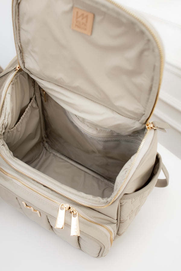 Mochila maternidade  2 em 1 Urban Chic Bege