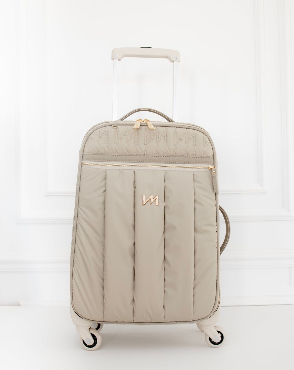 Mala maternidade de Rodinhas Urban Chic Bege