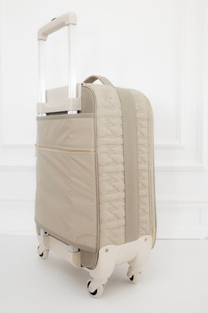 Mala maternidade de Rodinhas Urban Chic Bege