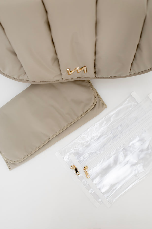 Bolsa maternidade Louise Urban Chic Bege
