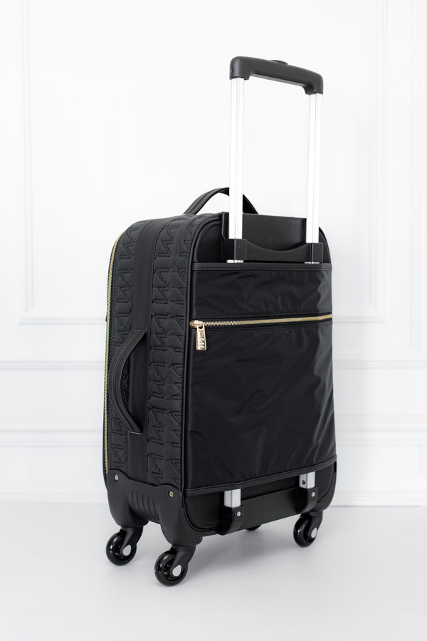 Mala maternidade de Rodinhas Urban Chic Preto