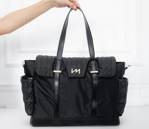 Bolso Maternal Cleo Urban Chic Negro
