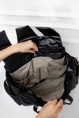Bolso Maternal Cleo Urban Chic Negro