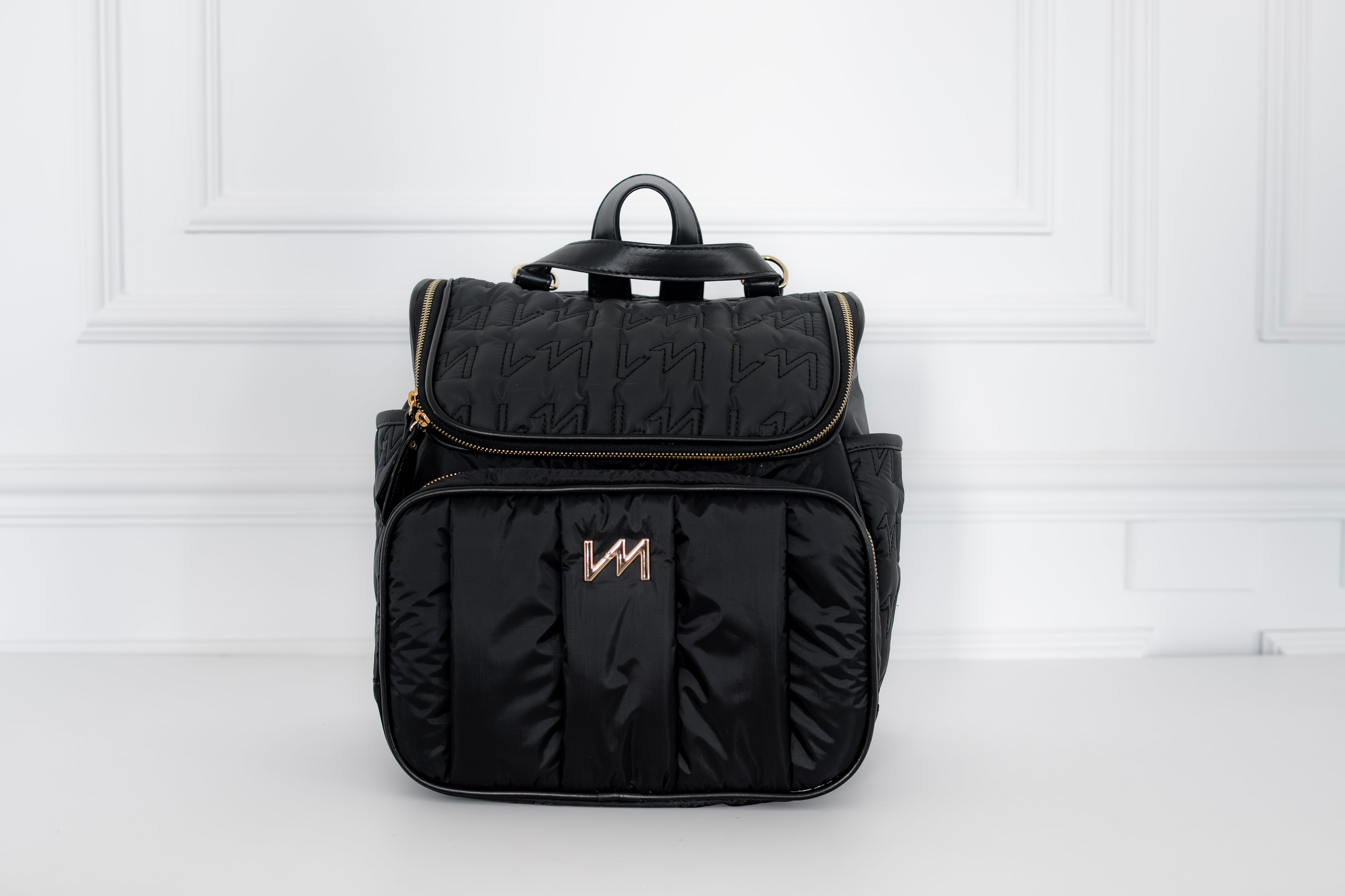 Mochila de maternidad 2 en 1 Urban Chic Negro