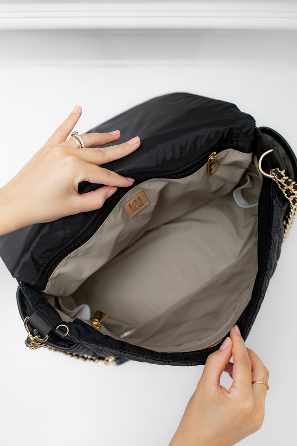 Bolsa maternidade Kate  Urban Chic Preto