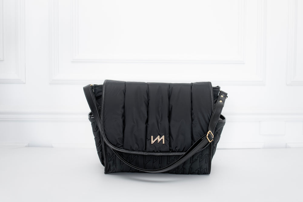 Bolsa maternidade Louise Urban Chic Preto - Pronta Entrega