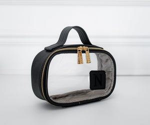 Necessaire Cristal PP Ella preto