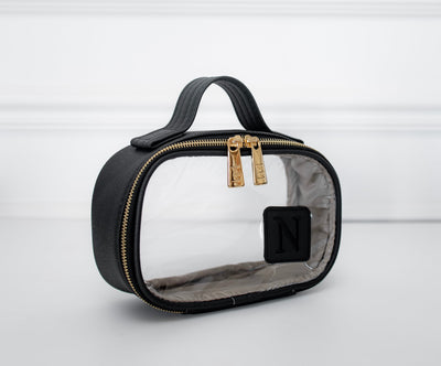 Necessaire Cristal PP Ella preto