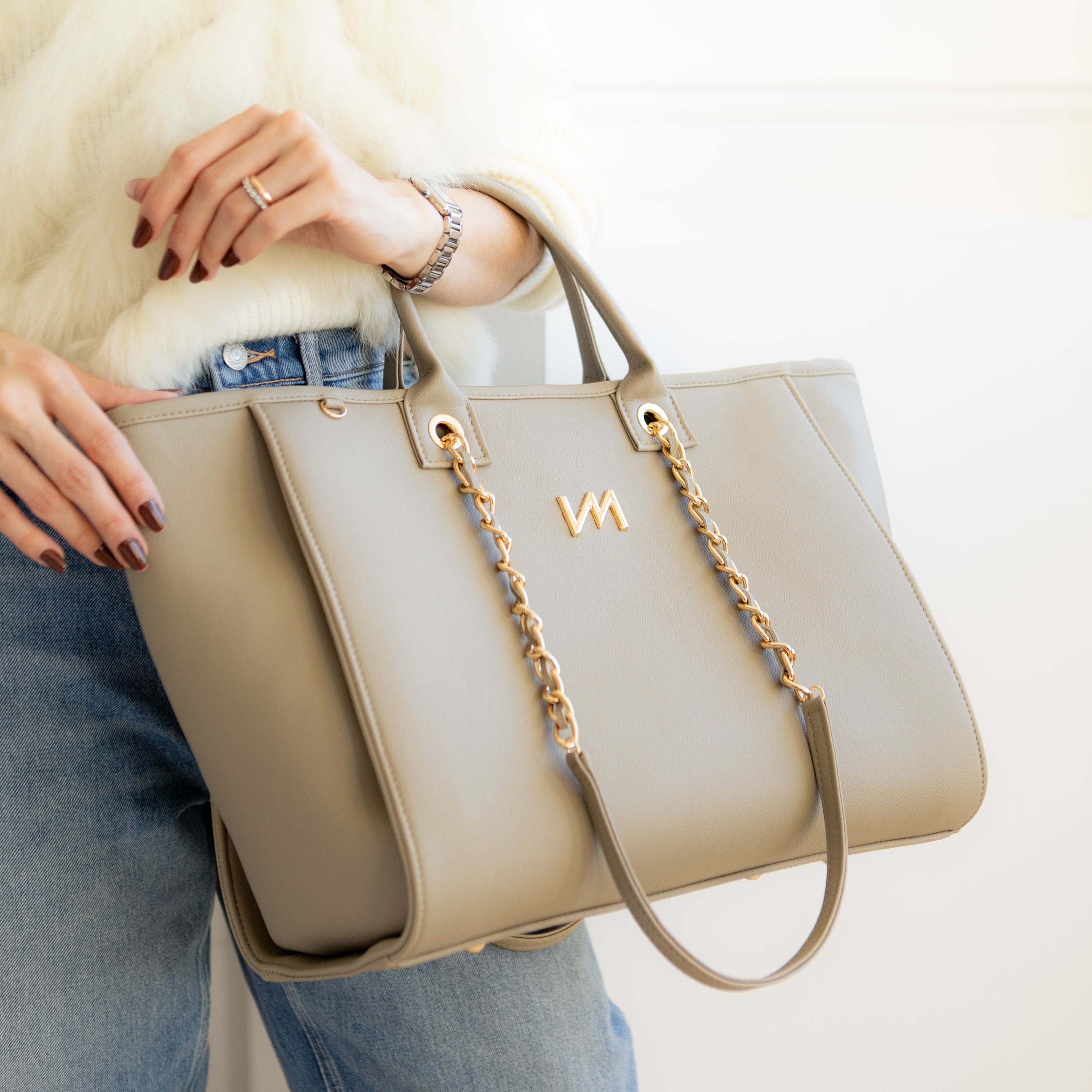 Bolsa de Maternidad Cloé Ella Gris