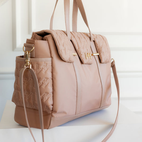 Bolso Maternal Cleo Urban Chic Rosé - Entrega Inmediata