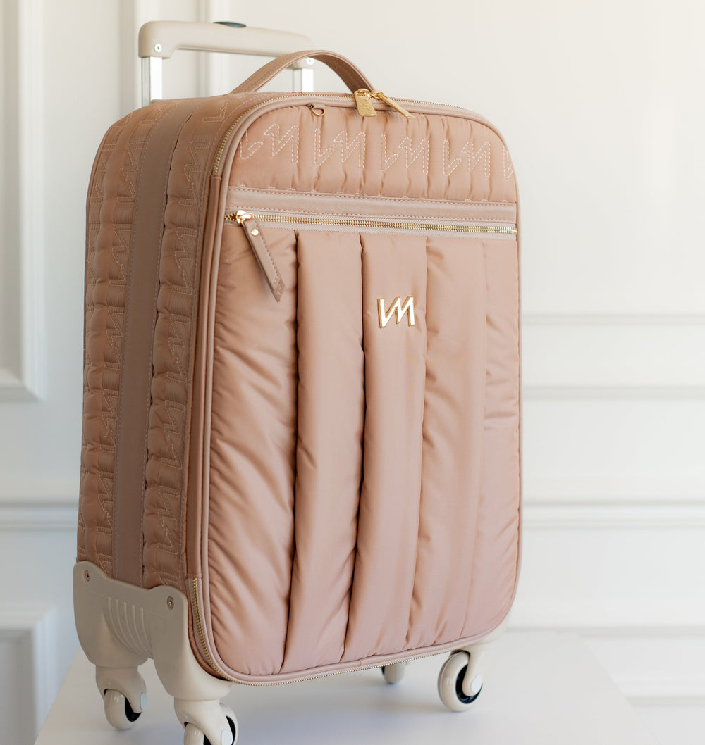 Maleta de maternidad con ruedas Urban Chic Rosé