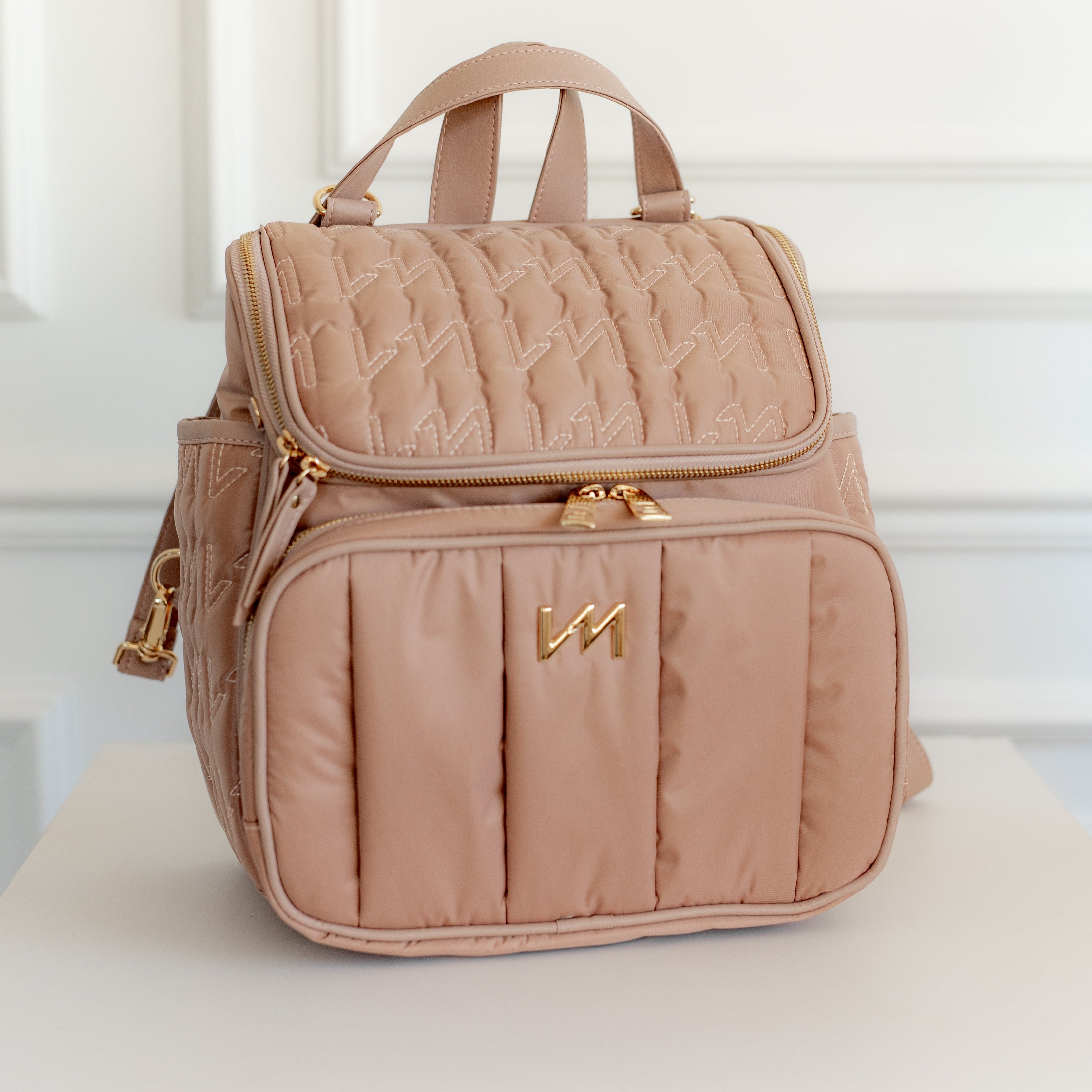 Mochila de maternidad 2 en 1 Urban Chic Rosé