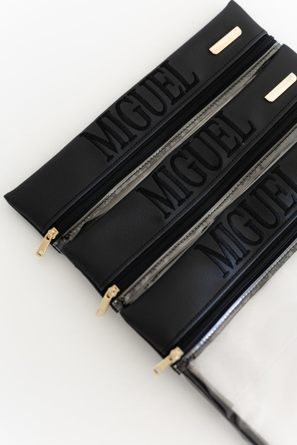 Kit de Organizadores Porta Look Ella Negro