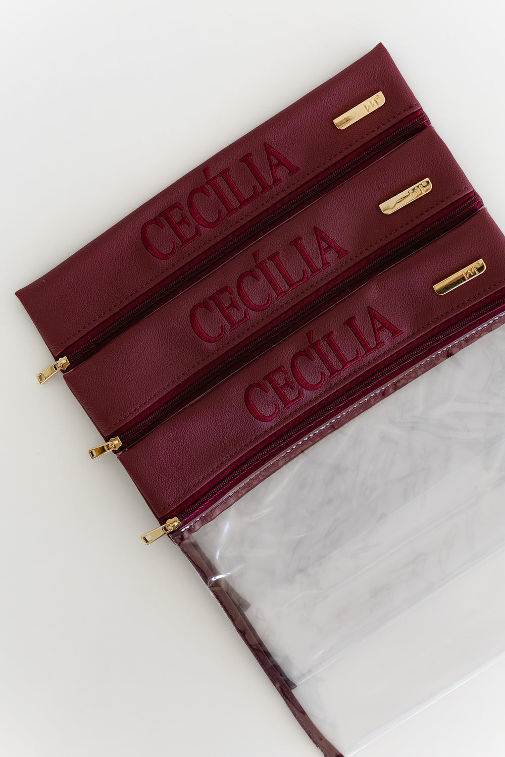 Kit de Organizadores Porta Look Ella burdeos