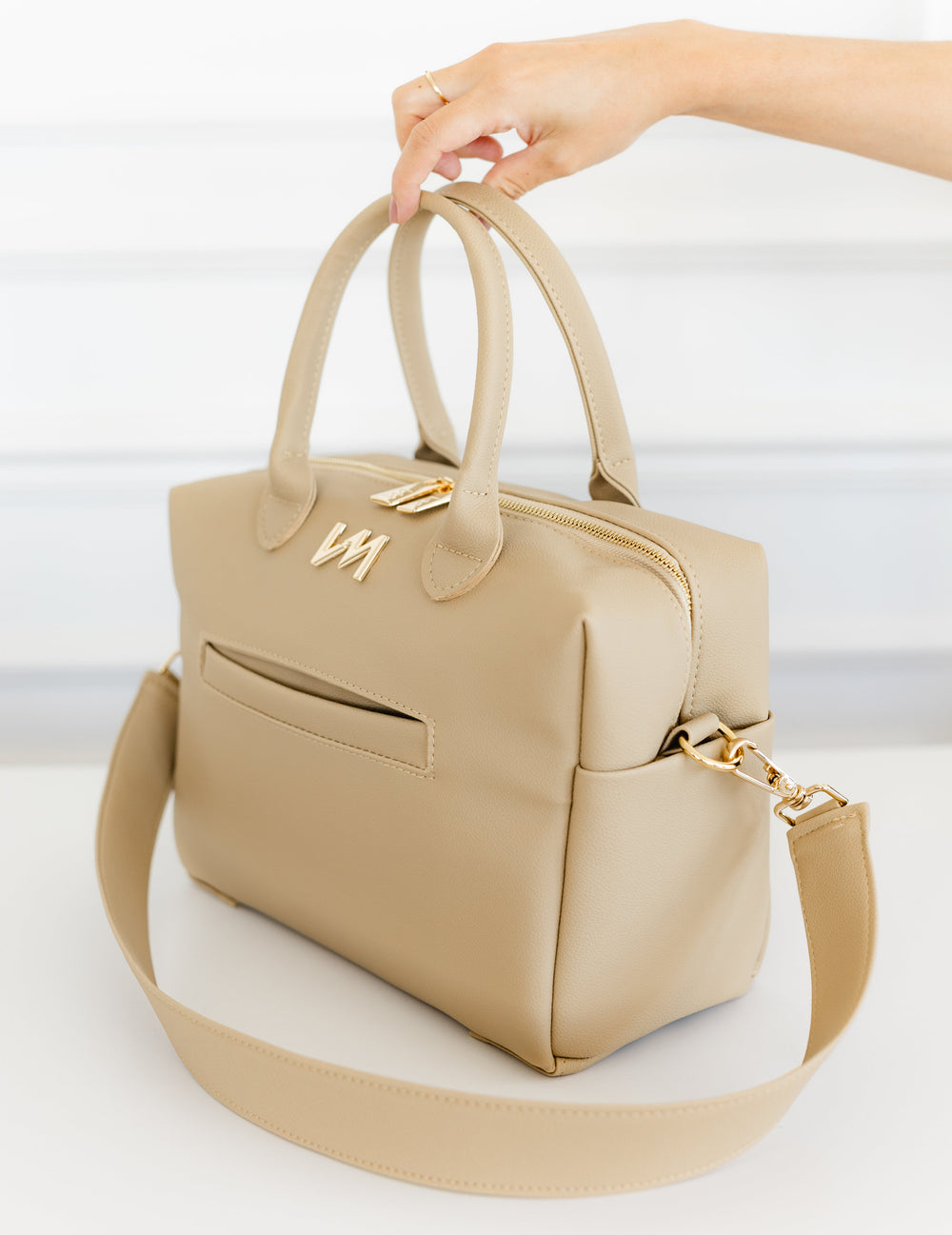 Bolsa de Maternidad Madison Mini Ella Beige - Entrega Inmediata