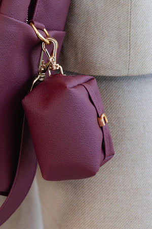 Portachupetes Ella Bordó