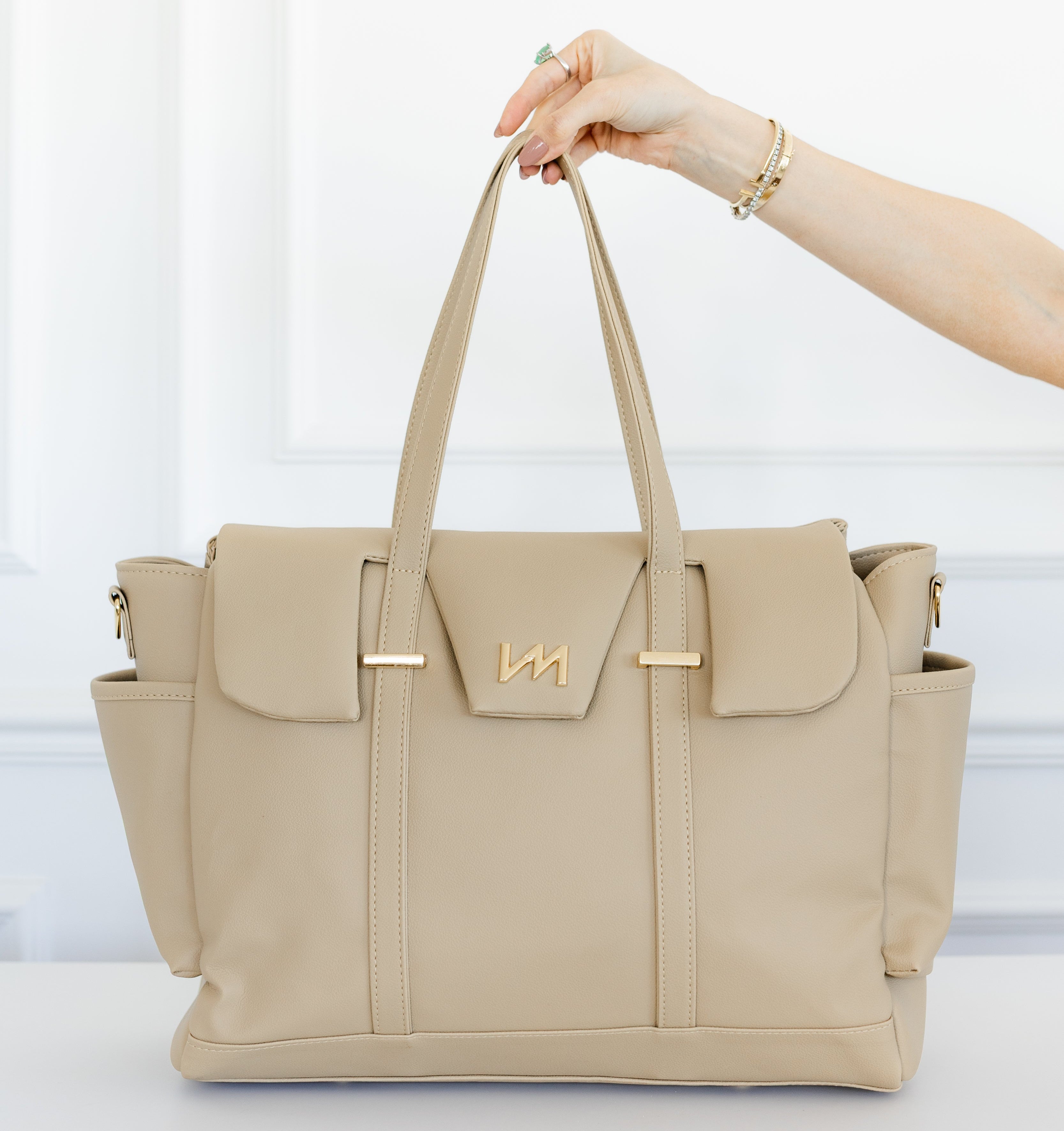 Bolso Maternal Cleo Ella Beige