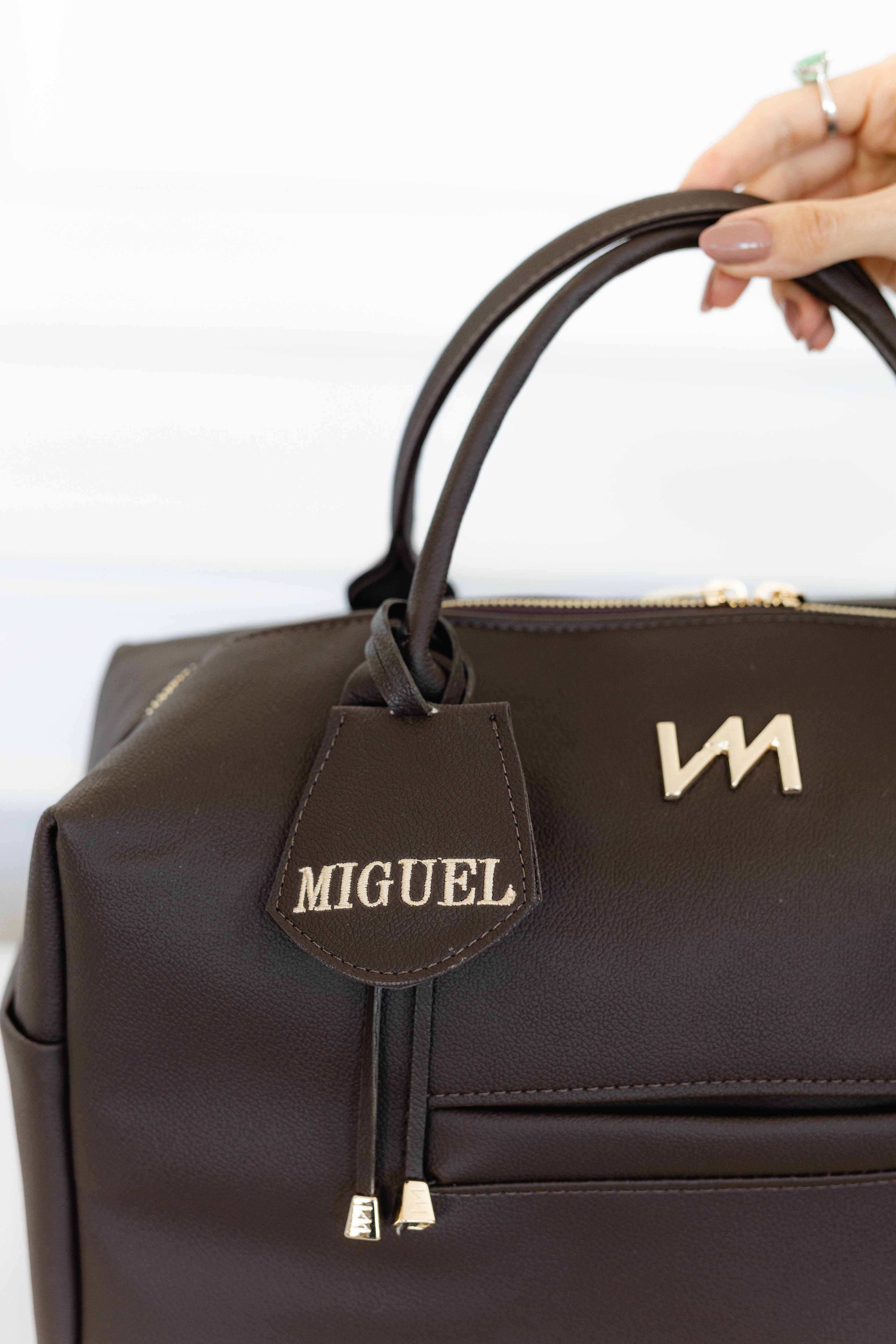 Colgante Ella Nombre Café