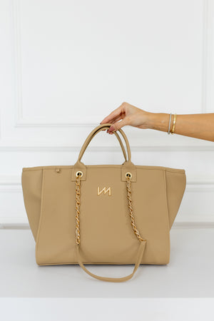 Kit de Bolsas de Maternidad Ella Beige -