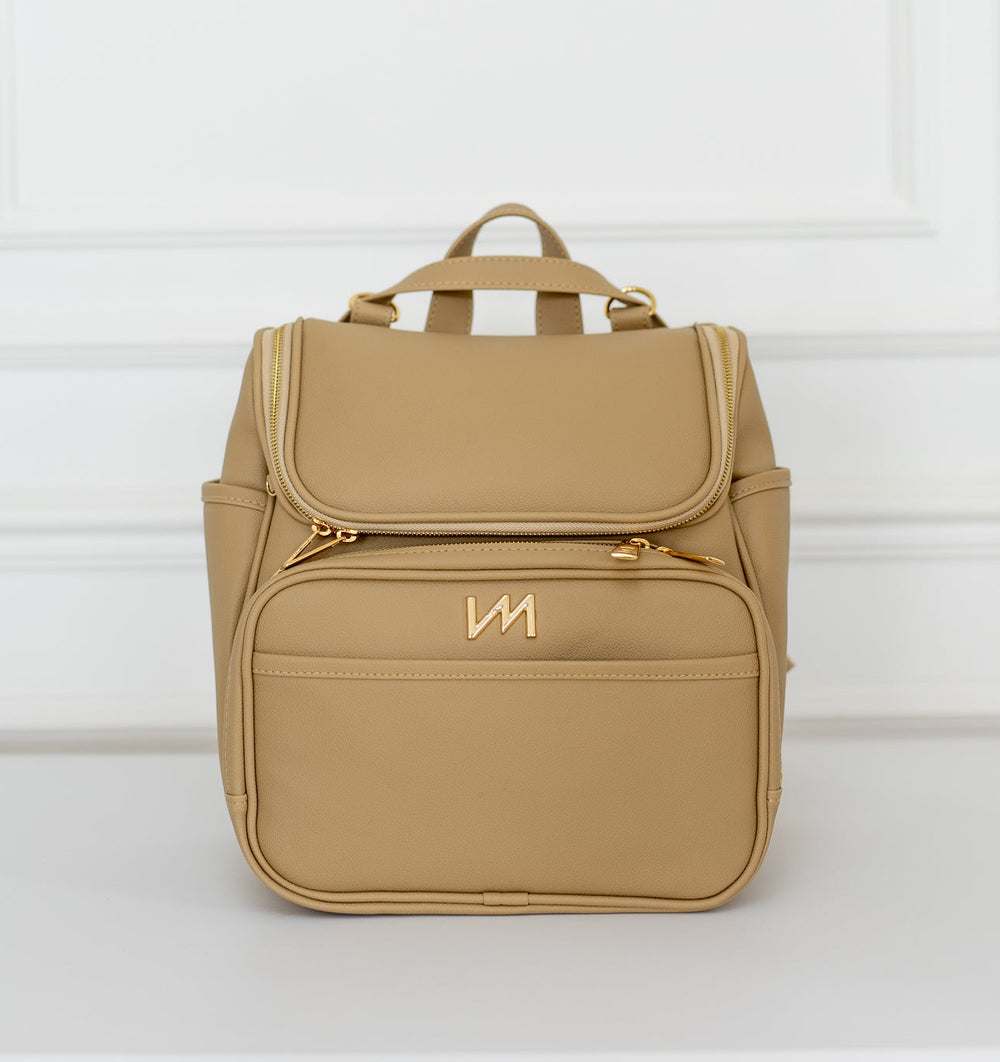 Mochila de maternidad 2 en 1 Ella Beige