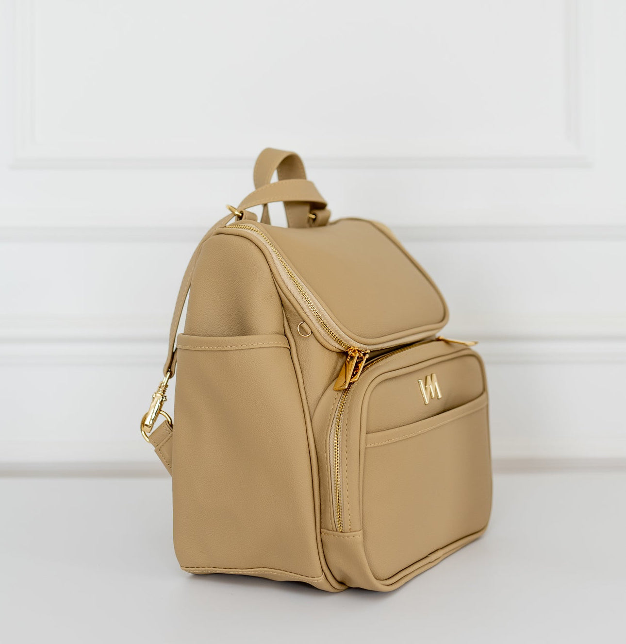 Mochila de maternidad 2 en 1 Ella Beige