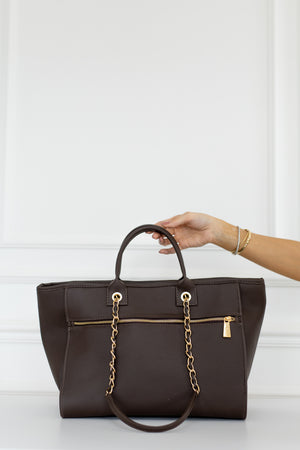 Bolso Maternal Cloé Ella Café