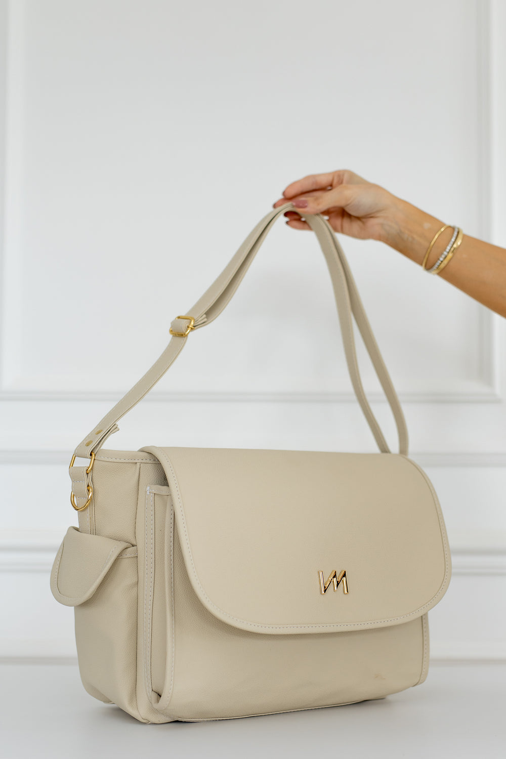 Bolso de maternidad Louise Ella Off White