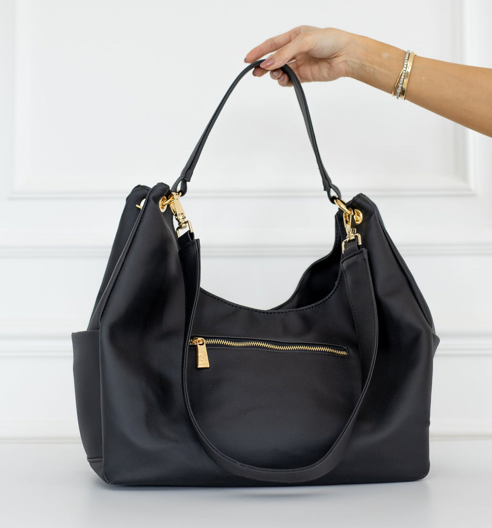 Bolso Maternal Madeleine Ella Negro