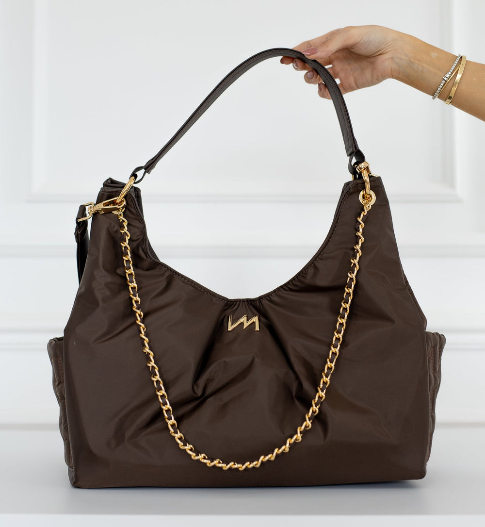 Bolso Maternal Madeleine Urban Chic Marrón - Entrega Inmediata