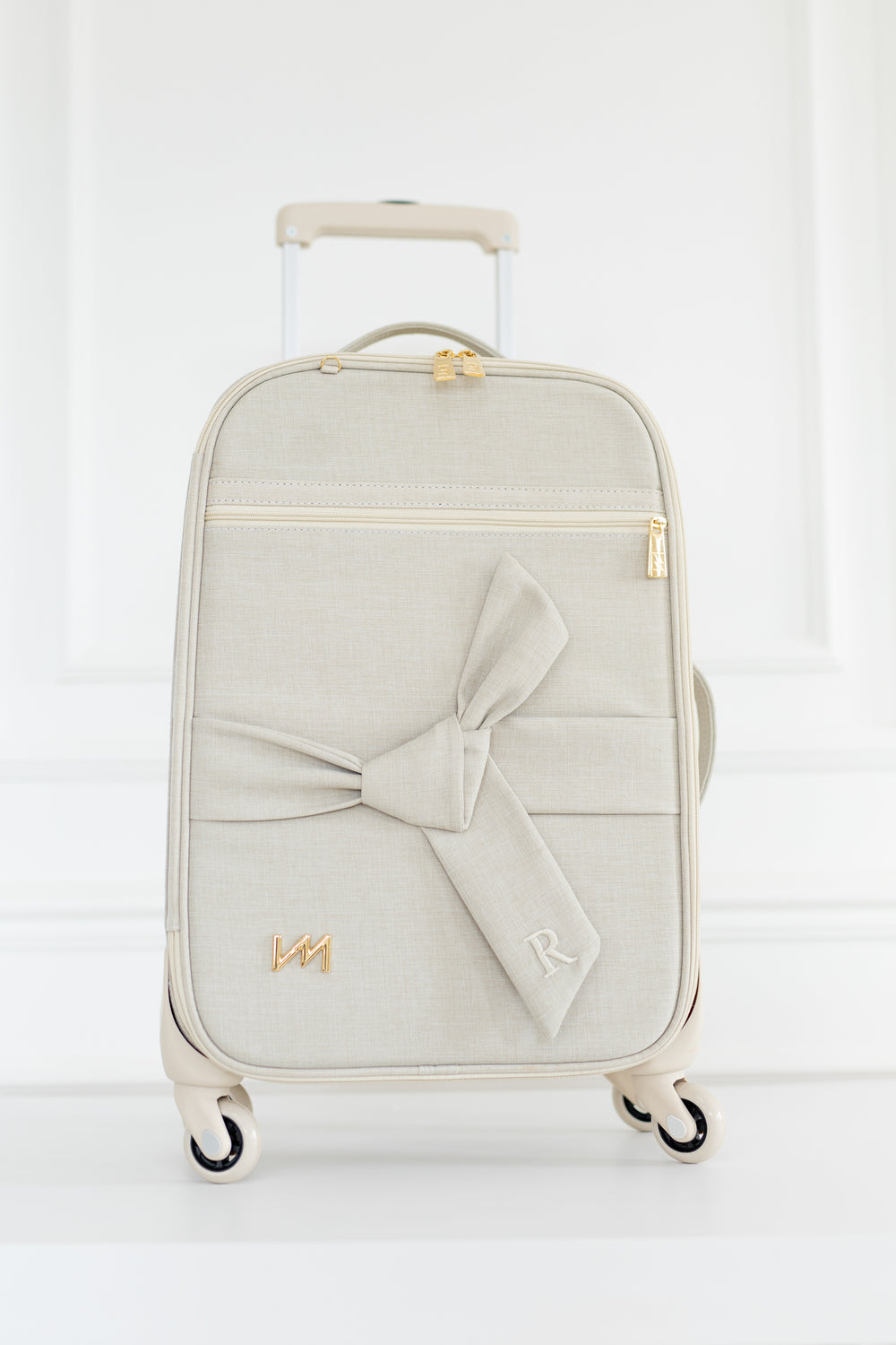 Maleta maternidad con ruedas Nós Beige