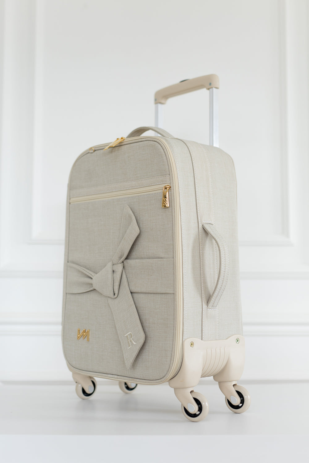 Maleta maternidad con ruedas Nós Beige