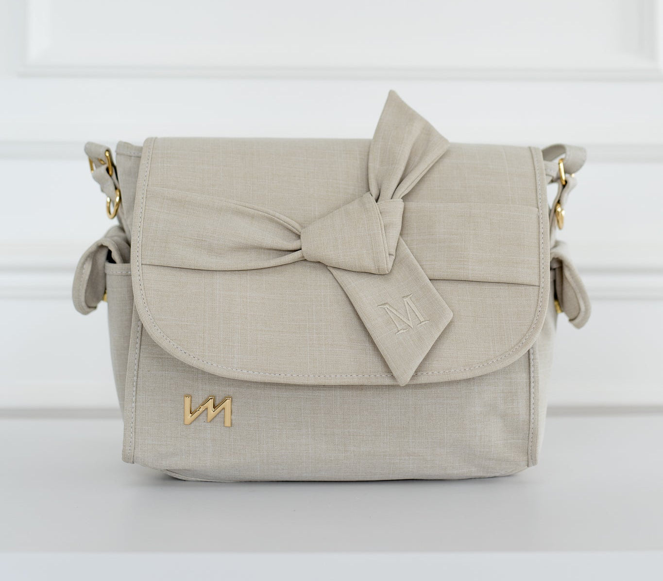 Bolso de maternidad Louise Nudos Beige