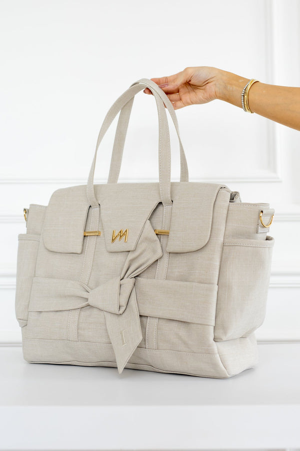 Bolso Maternal Cleo Nosotros Beige