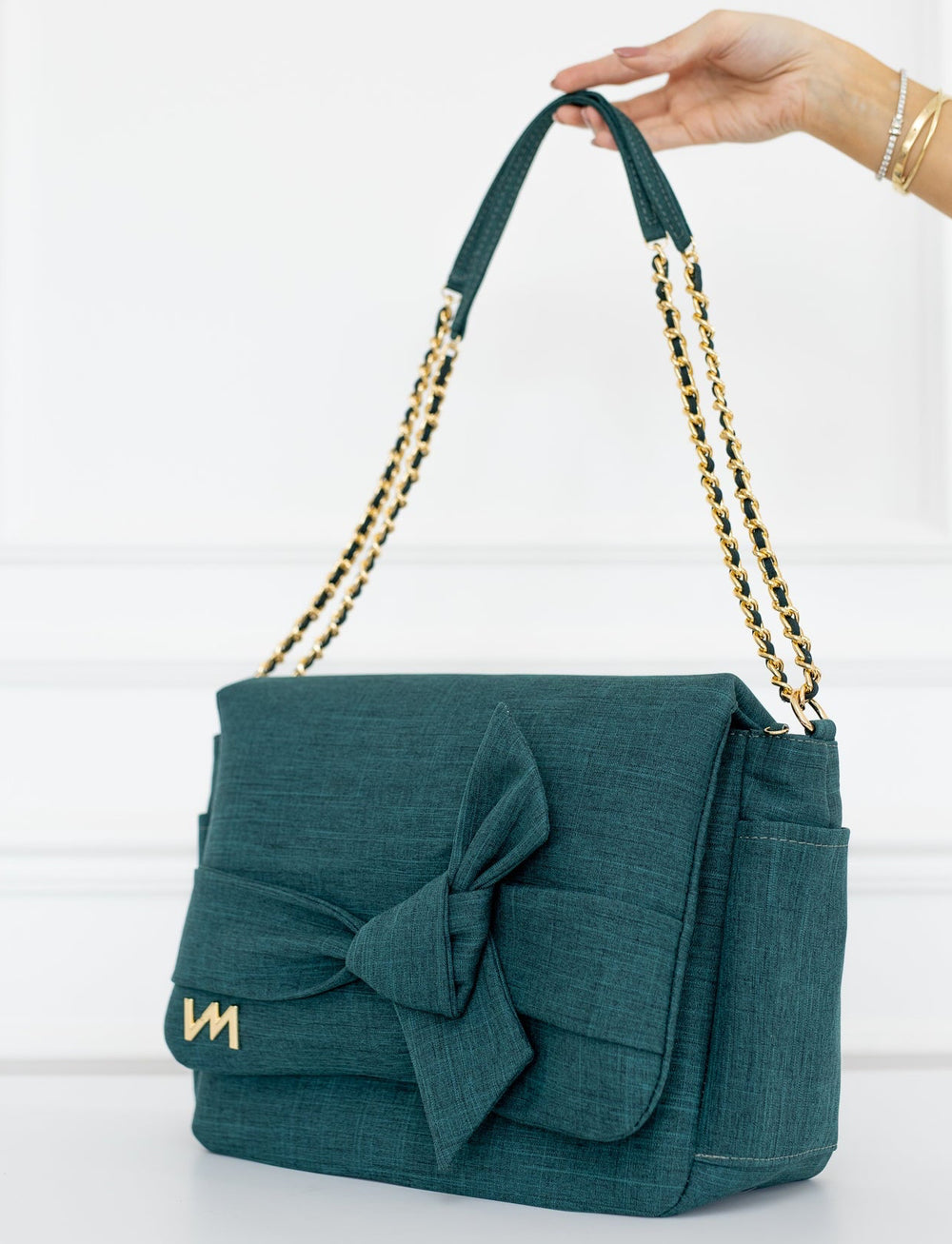Bolso maternal Kate Nous Verde