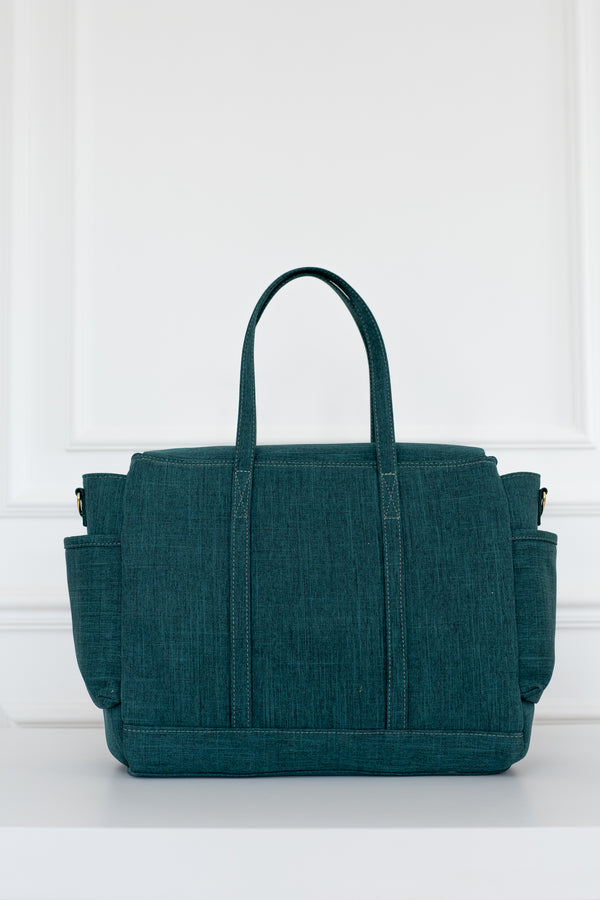 Kit Bolsas Maternidad Nosotros Verde - Maleta de ruedas y Bolso Cleo