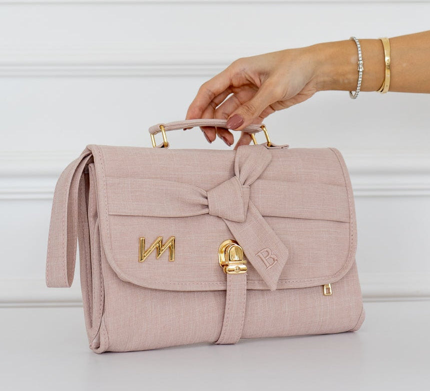 Cambiador portátil Nudos Rosé