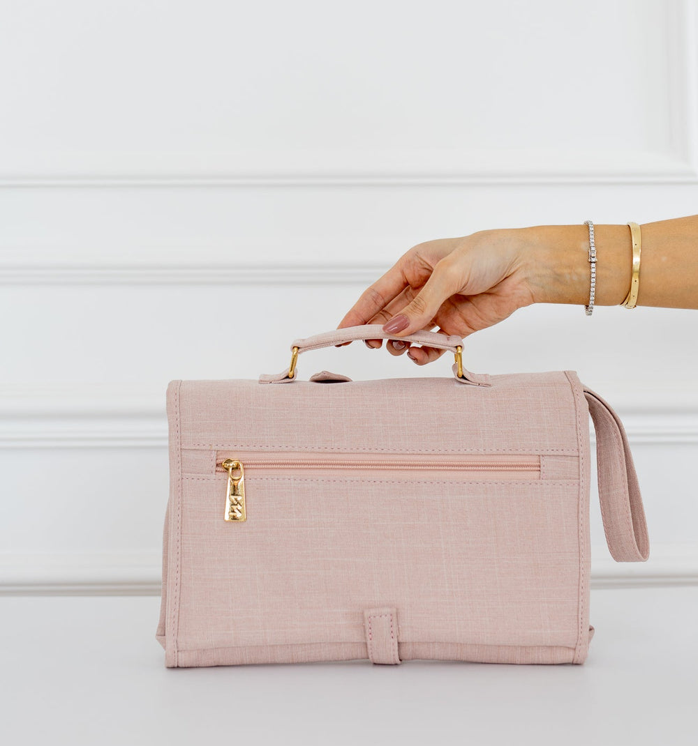 Cambiador portátil Nudos Rosé